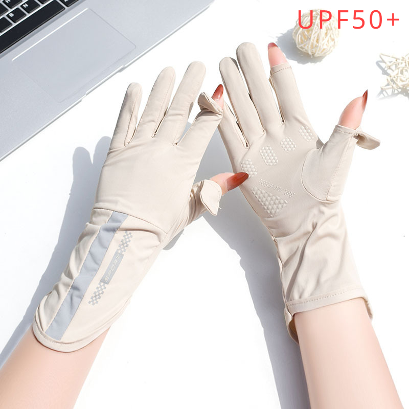 Touch Screen Gloves - Mid Long Sun Protection Gloves Touch