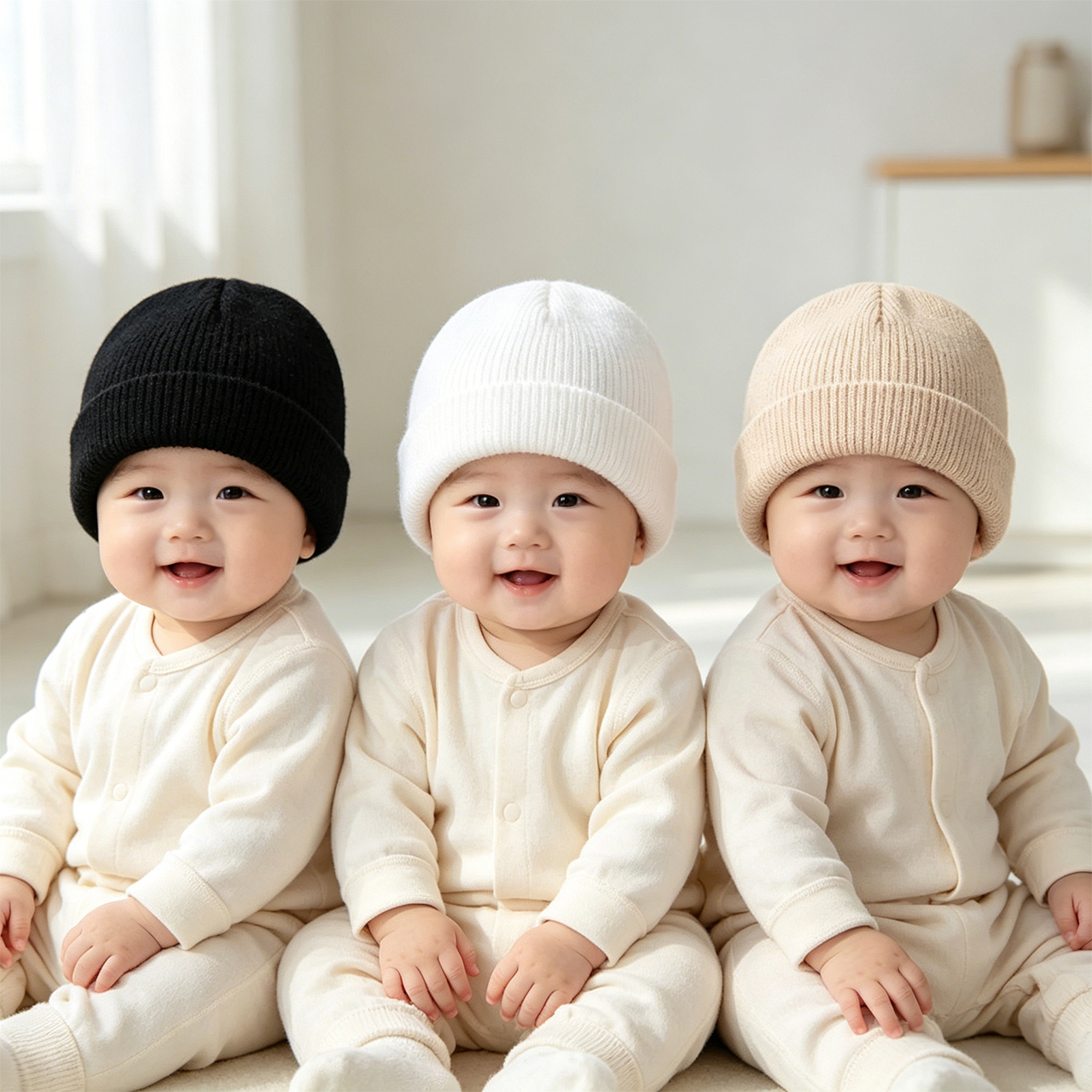 3pcs Kids Beanies Set Winter C - Knit Beanie Hat Warm 리뷰 및 가격