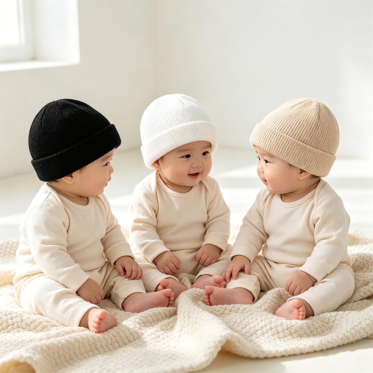 3pcs Kids Beanies Set Winter C - Knit Beanie Hat Warm 리뷰 및 가격