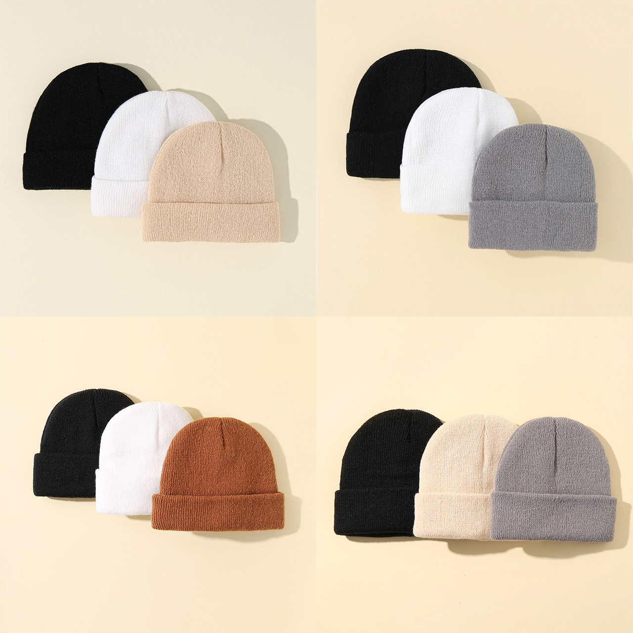 3pcs Kids Beanies Set Winter C - Knit Beanie Hat Warm 리뷰 및 가격