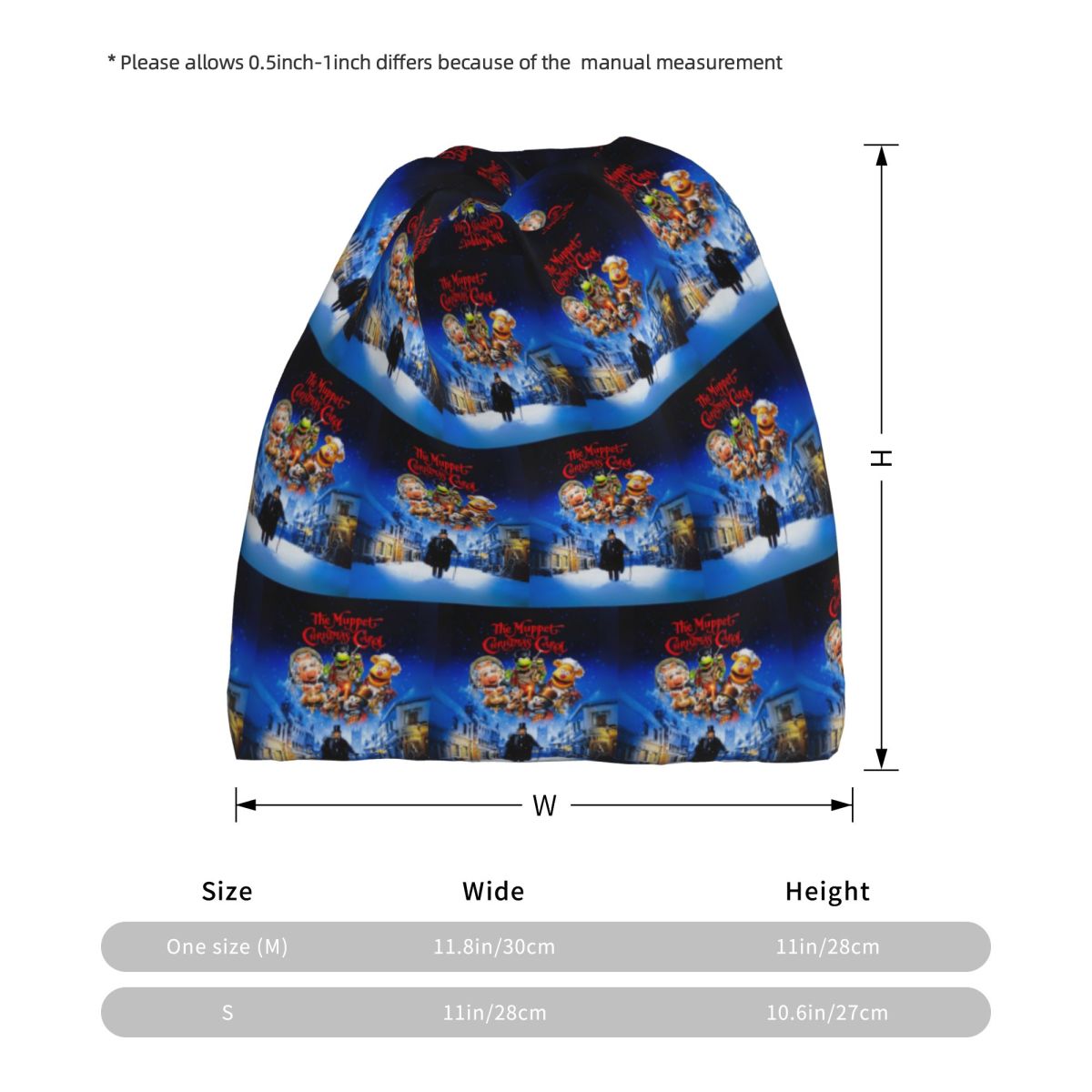 Muppet Christmas Carol Bandana - Knit Beanie Hat Warm 리뷰 및 가격