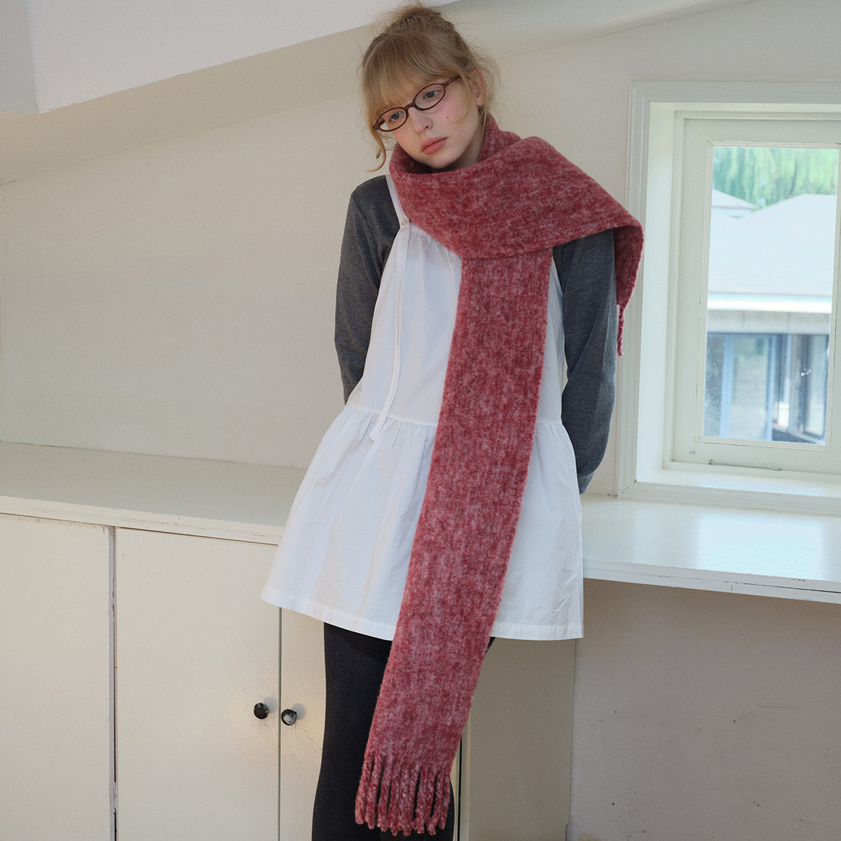 UMI MAO Homemade 82% Duncan Wo - Wool Scarf Men 리뷰 및 가격