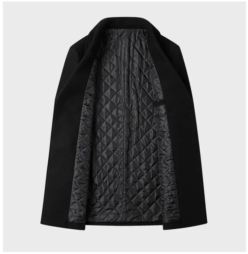 2026 Men's Double Breasted Woo - Wool Coat Peacoat 리뷰 및 가격