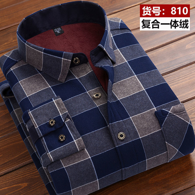 2026 winter Men's fashion smar - Flannel Shirt Lined 리뷰 및 가격