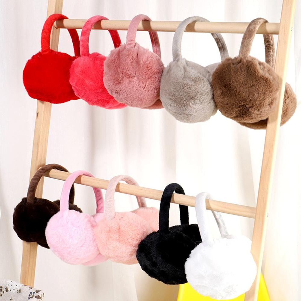 Winter Ear Muffs Fluffy Women  - Earmuffs Foldable 리뷰 및 가격