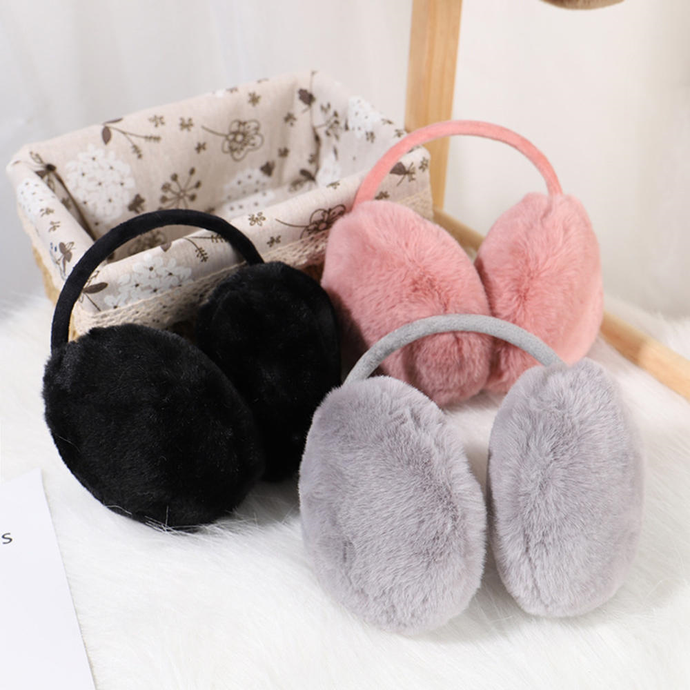 Winter Ear Muffs Fluffy Women  - Earmuffs Foldable 리뷰 및 가격