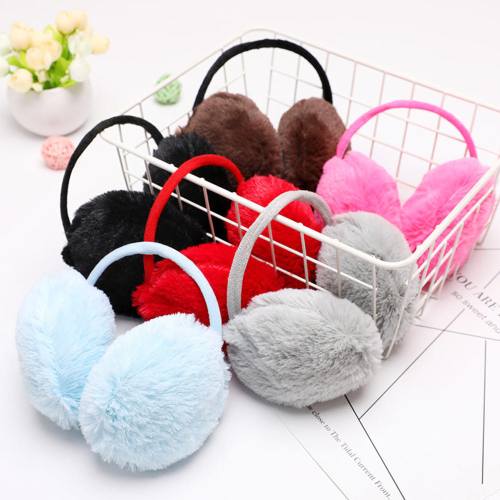 Winter Ear Muffs Fluffy Women  - Earmuffs Foldable 리뷰 및 가격
