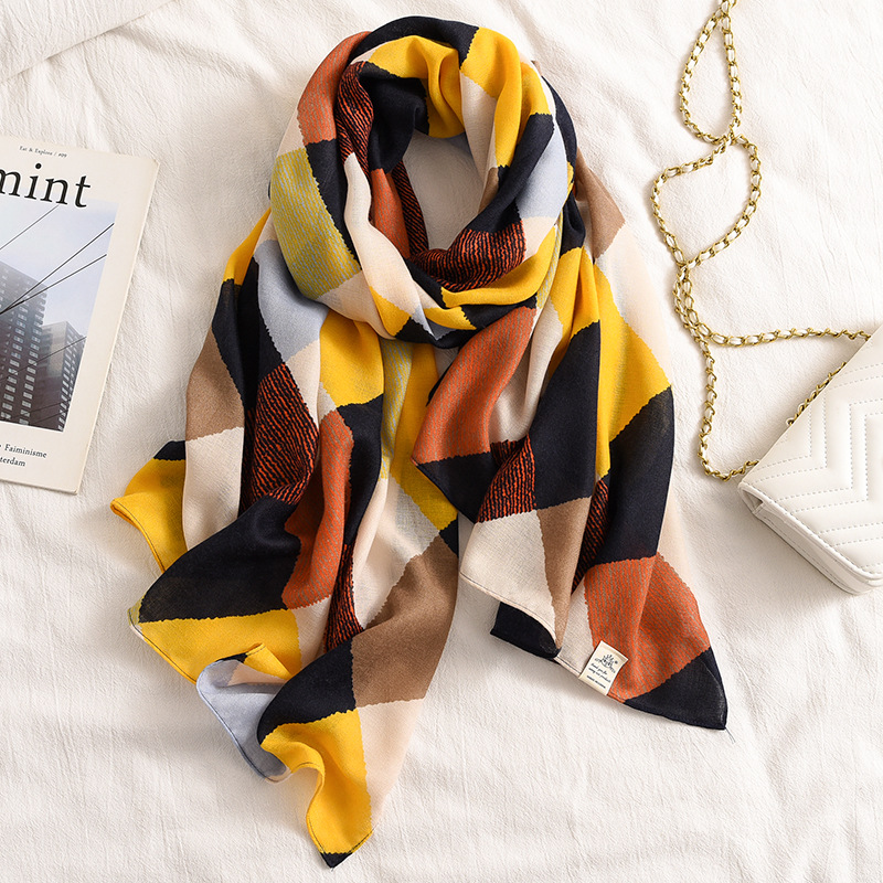2024 Spring New Cotton Pashmin - Shawl Wrap Winter 리뷰 및 가격