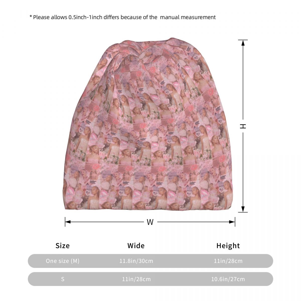 Ariana Grande Singer Bandana N - Knit Beanie Hat Warm 리뷰 및 가격