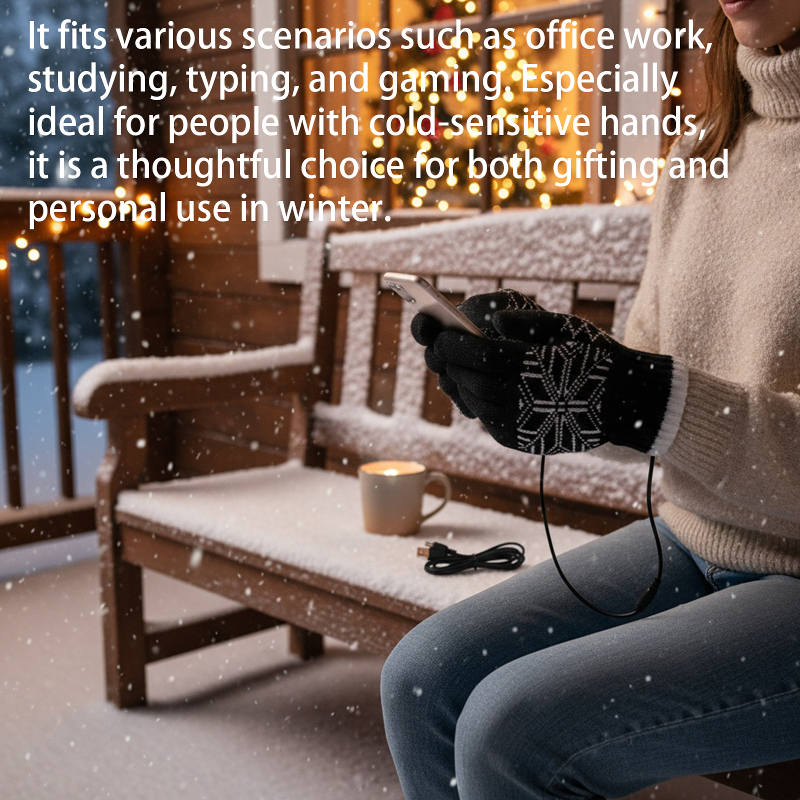USB Electric Heated Gloves Win - Hand Warmer Electric 리뷰 및 가격
