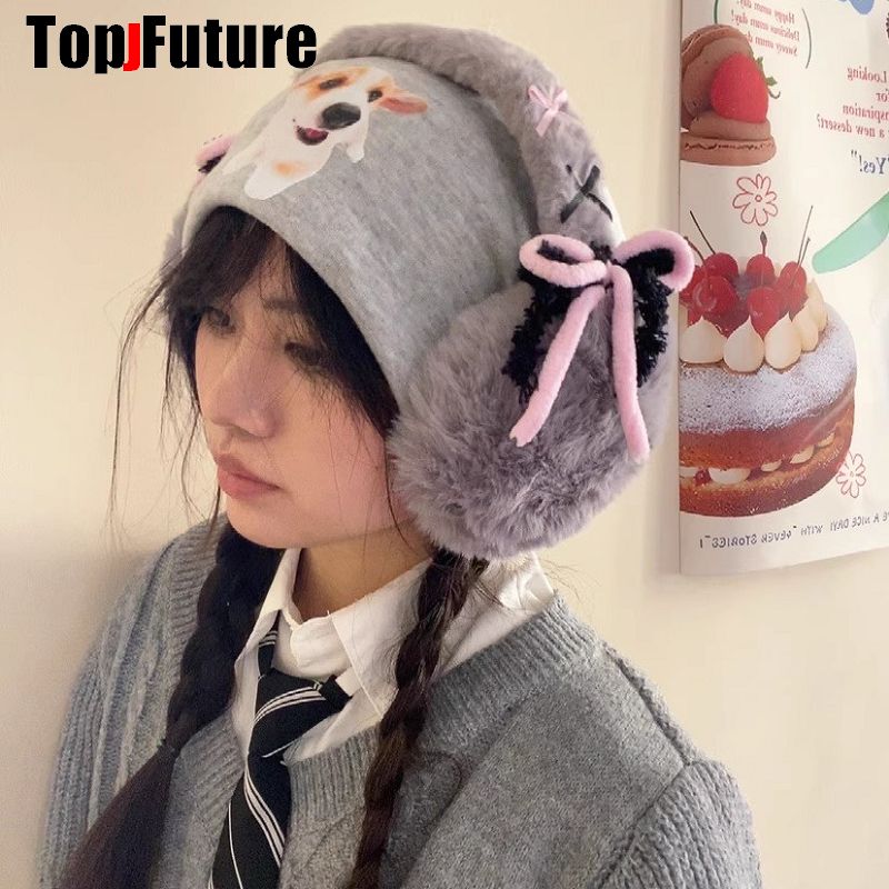 Harajuku Y2k Cute Sweet Lolita - Earmuffs Foldable 리뷰 및 가격