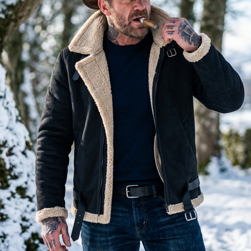 Men Winter Faux Suede Jacket F - Down Jacket Packable 리뷰 및 가격