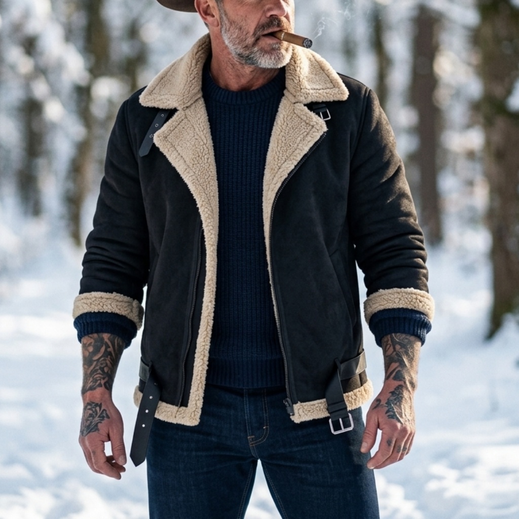 Men Winter Faux Suede Jacket F - Down Jacket Packable 리뷰 및 가격