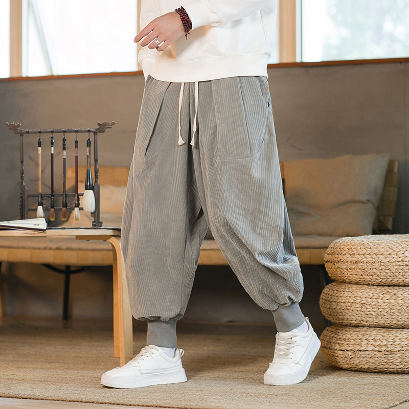 2023 Men Winter Solid Color Co - Corduroy Pant Warm 리뷰 및 가격