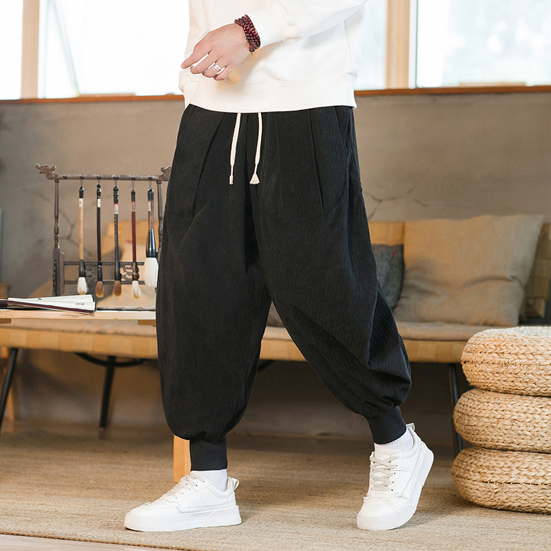 2023 Men Winter Solid Color Co - Corduroy Pant Warm 리뷰 및 가격