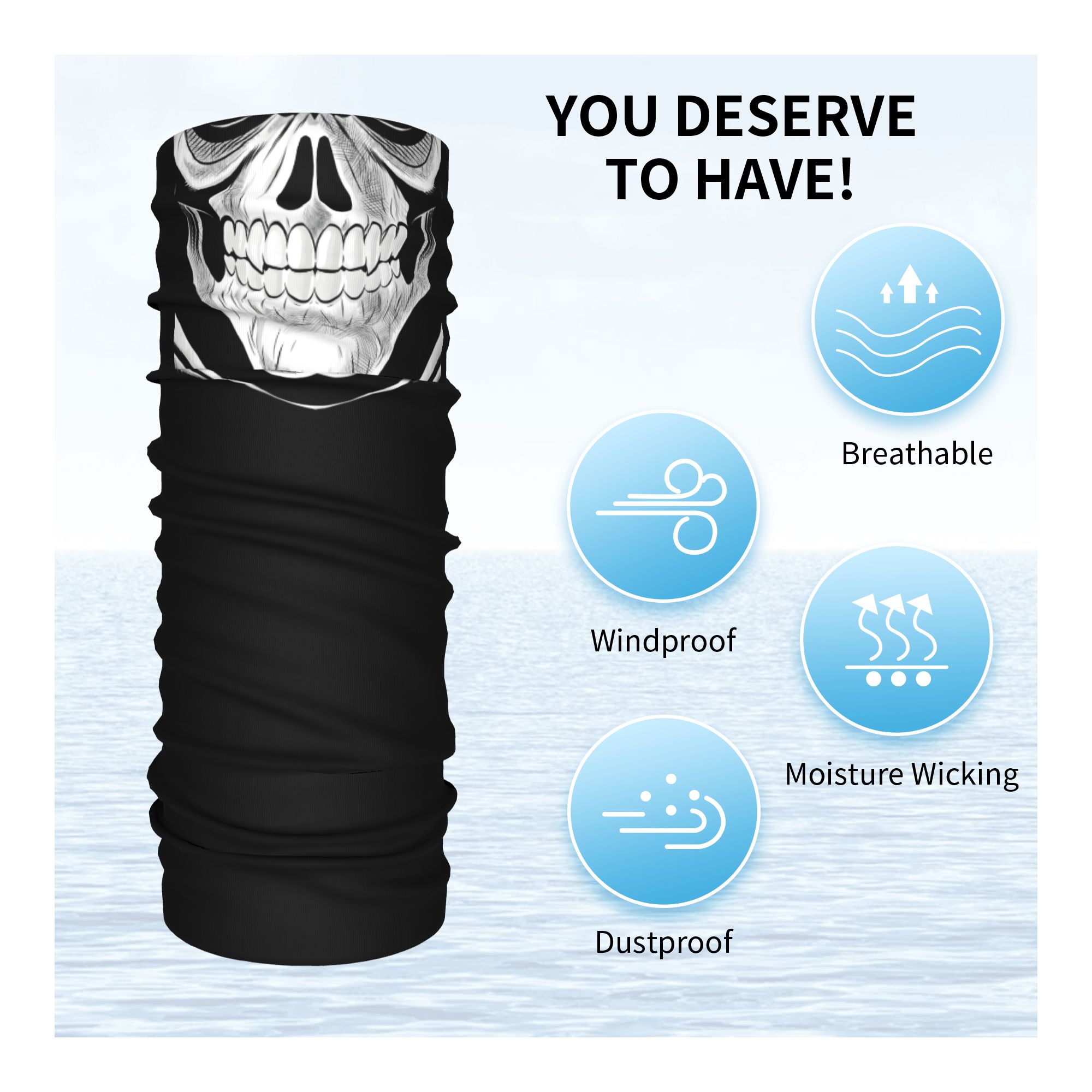 Custom Cool Seamless Mask Neck - Neck Gaiter Fleece 리뷰 및 가격