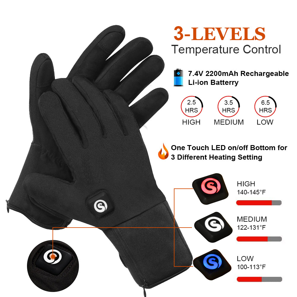 Winter Electric Heated Gloves  - Hand Warmer Electric 리뷰 및 가격