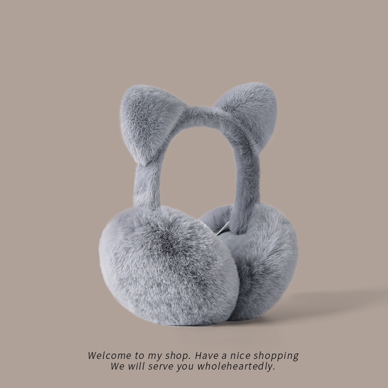 Cat Ears Foldable Earmuffs Plu - Earmuffs Foldable 리뷰 및 가격