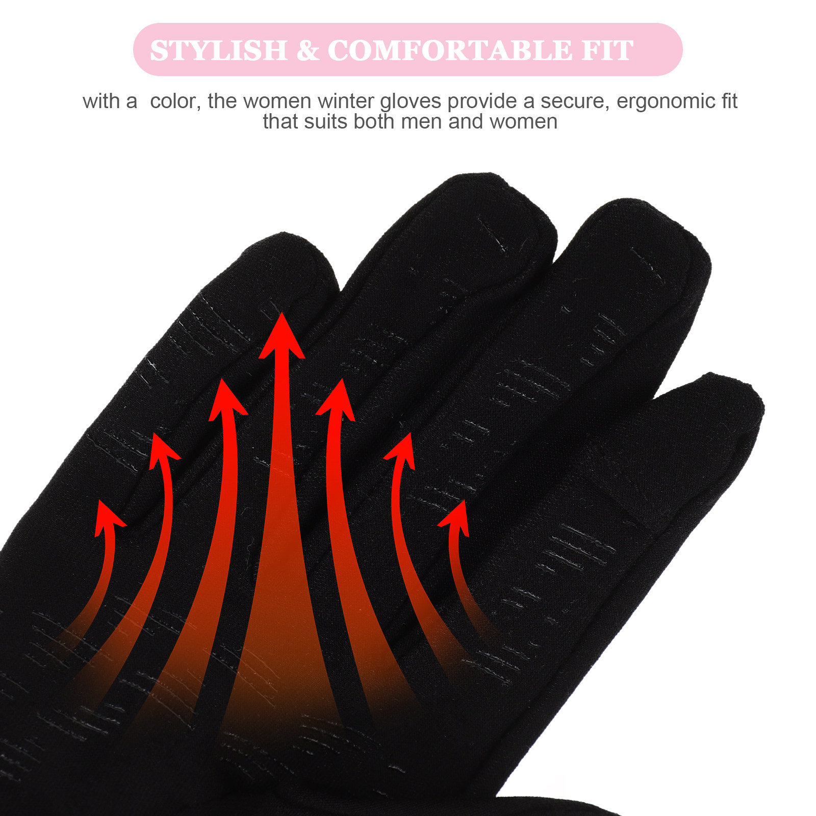 Touchscreen Women Ski Gloves B - Snow Glove Insulated 리뷰 및 가격