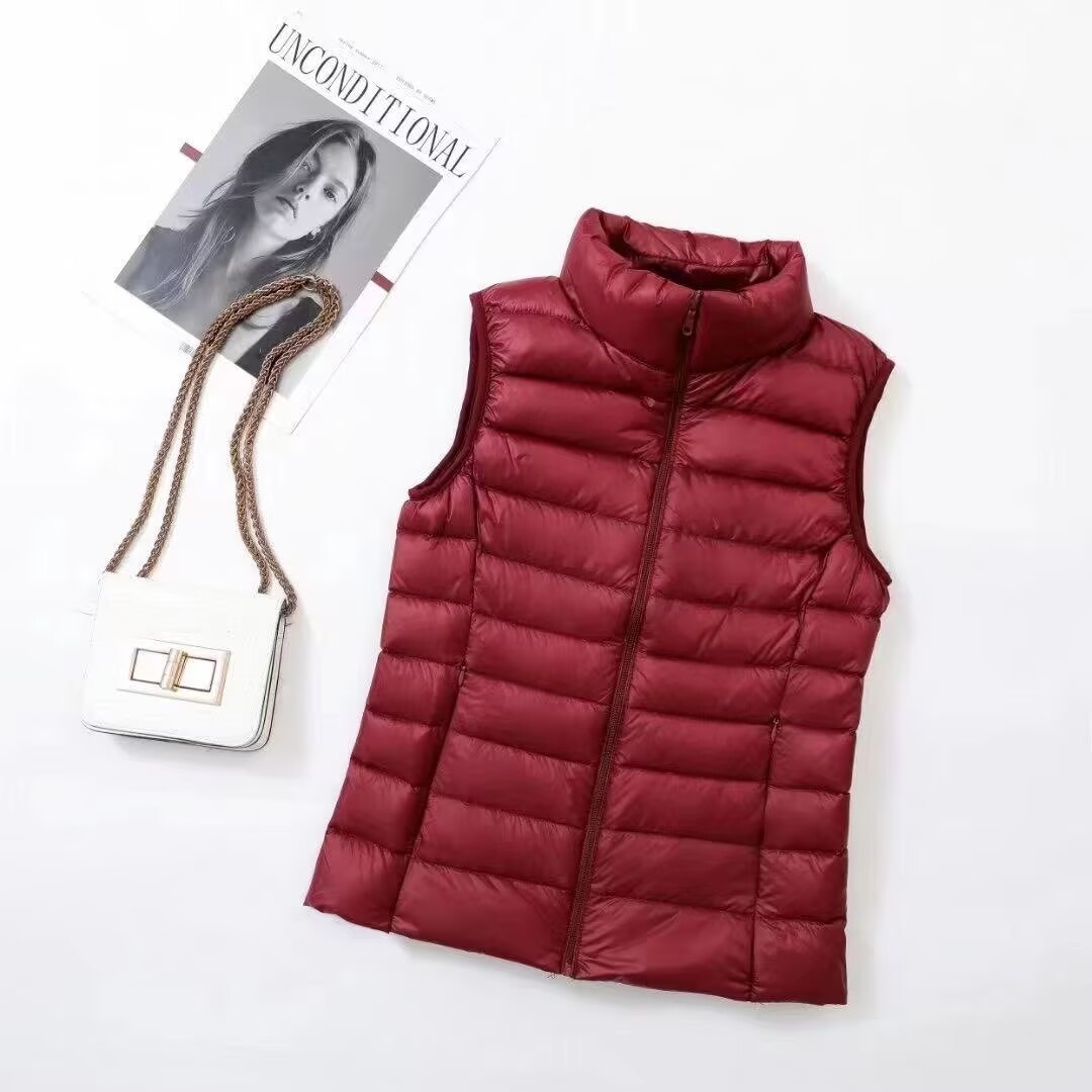 Women Sleeveless Vest Jackets  - Down Jacket Packable 리뷰 및 가격