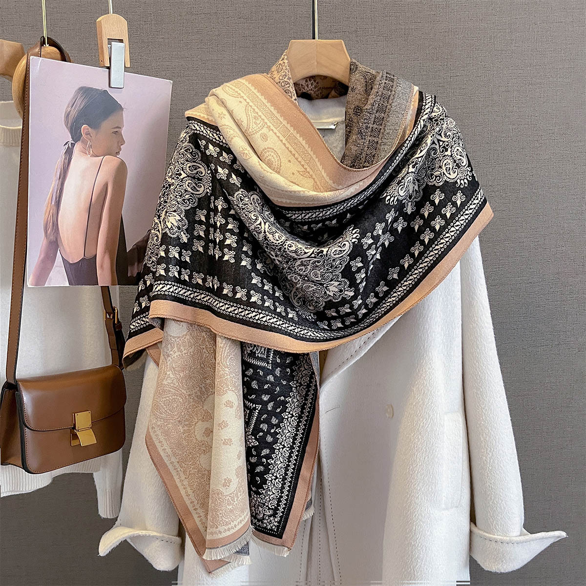 Winter Cashmere Scarf Women Lu - Cashmere Pashmina Wrap 리뷰 및 가격