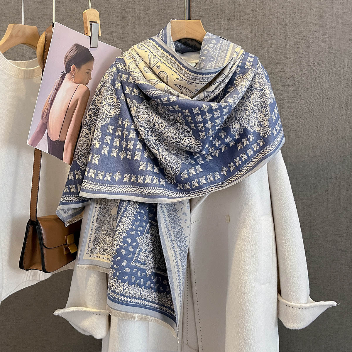 Winter Cashmere Scarf Women Lu - Cashmere Pashmina Wrap 리뷰 및 가격