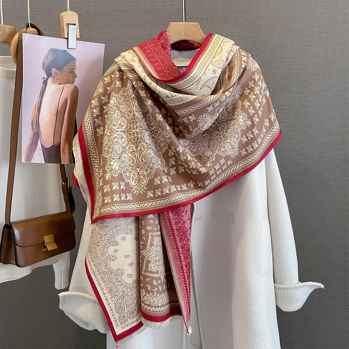 Winter Cashmere Scarf Women Lu - Cashmere Pashmina Wrap 리뷰 및 가격