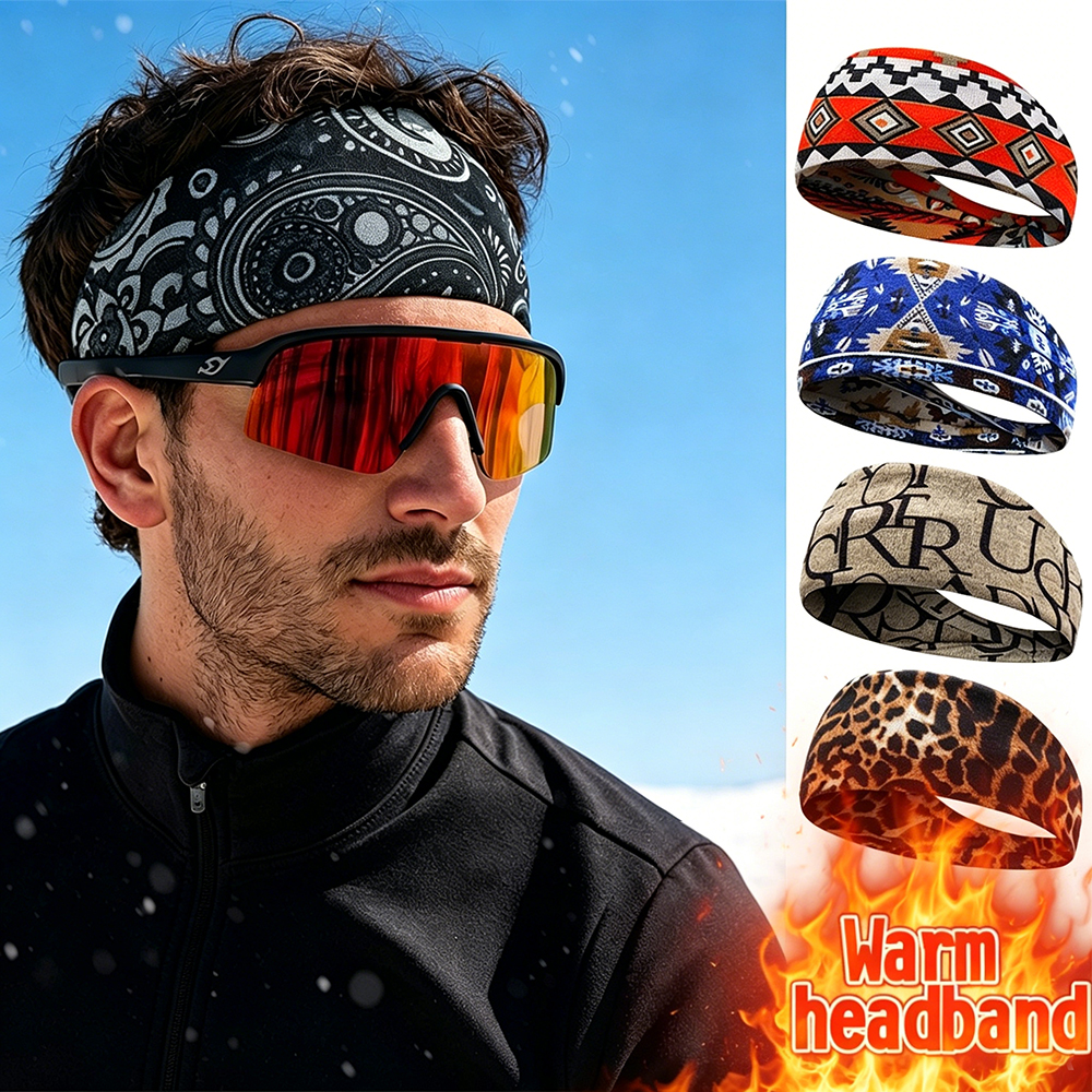 Printed Fleece Headband Winter - Fleece Ear Warmer Band 리뷰 및 가격