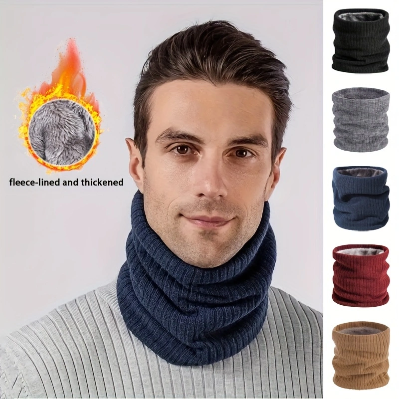 Warm Knitted Scarf Thermal Thi - Neck Gaiter Fleece 리뷰 및 가격