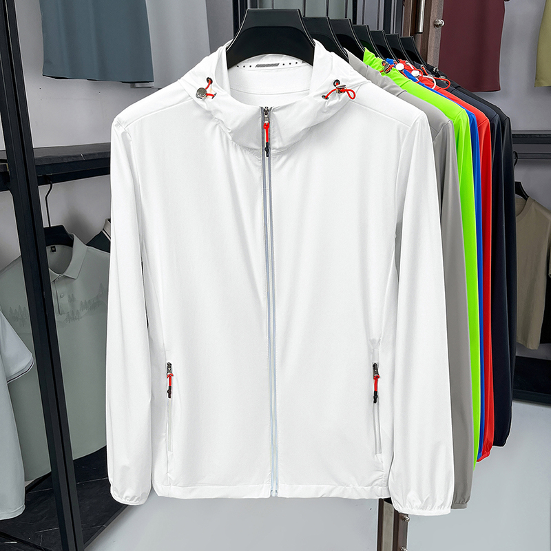 Ice Silk Sunscreen Skin Clothi - Down Jacket Packable 리뷰 및 가격