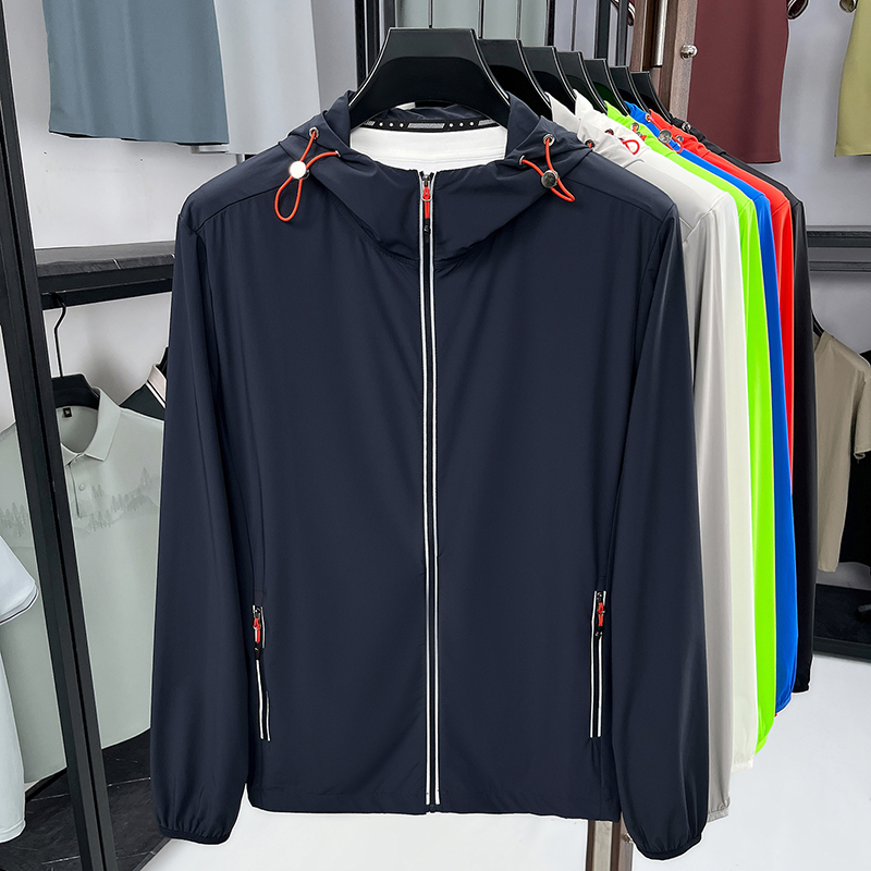 Ice Silk Sunscreen Skin Clothi - Down Jacket Packable 리뷰 및 가격